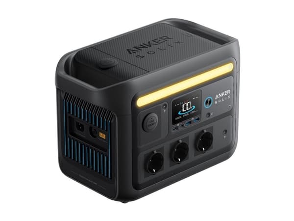 Anker SOLIX C800X - Bærbar strømstasjon - AC 220-240 V - 1600 watt - enkeltfase - litium-jernfosfat - 768 Wh - Wi-Fi, Bluetooth - utgangskontakter: 8