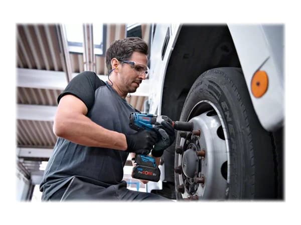 Bosch GDS 18V-1000 Professional - Støtskiftenøkkel - trådløs - 3 hastigheter - 1/2" firkantdrev - 2 batterier - 18 V