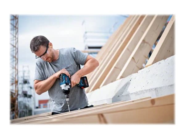 Bosch GDS 18V-1000 Professional - Støtskiftenøkkel - trådløs - 3 hastigheter - 1/2" firkantdrev - 2 batterier - 18 V