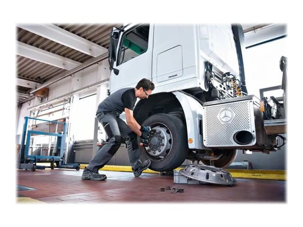 Bosch GDS 18V-1000 Professional - Støtskiftenøkkel - trådløs - 3 hastigheter - 1/2" firkantdrev - 2 batterier - 18 V