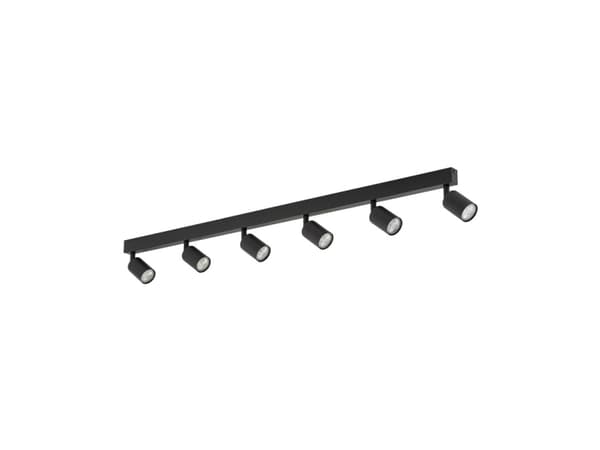 TK Lighting LAMP SPOT LIGHT TOP GU10 6X10W BK