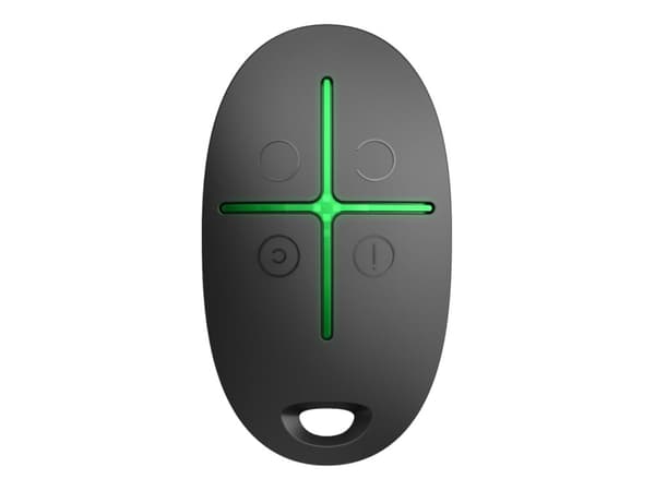 Ajax SpaceControl Jeweller, Kaukosäädin, Hälytysjärjestelmä, Ajax, musta, IP50, 0.000007 A
