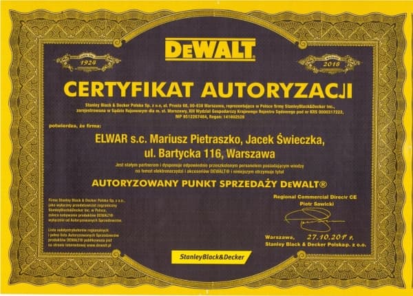 DeWALT DT90008-QZ, 1 styck