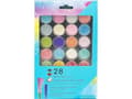 Miniatyrbilde 1 av 2: Stnux Metallic akvarellmaling 28 farger 2228 STNUX