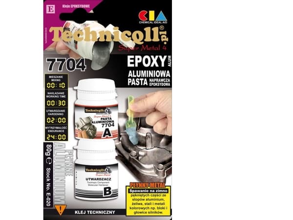 Blow Aluminium epoxy pasta 80g