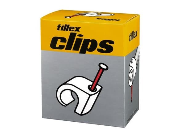Clips C18-22G kort søm grå 45mm