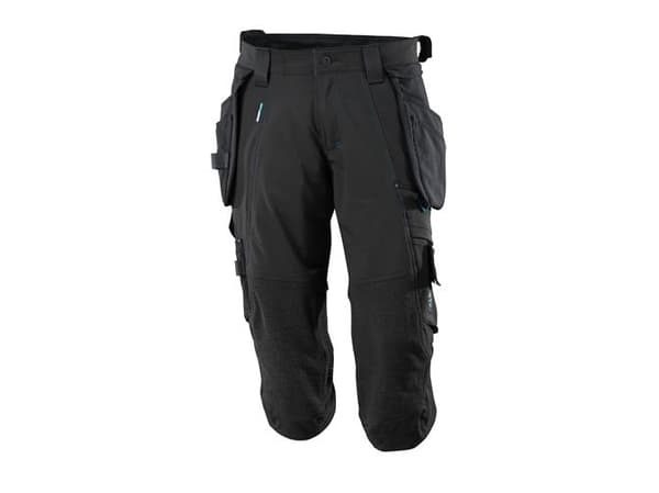 MASCOT 17049-311-09, Bukser, Alle kjønn, Sort, Elastan, Nylon, 8%, STANDARD 100 by OEKO-TEX