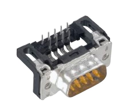 Harting 09 65 166 6812, Svart, Silver, Stål, Kopparlegering, 1000 V, 6,5 A, 10 O