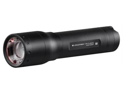 LEDLENSER FACKLA C7R CLASSIC, LÅDA Svart