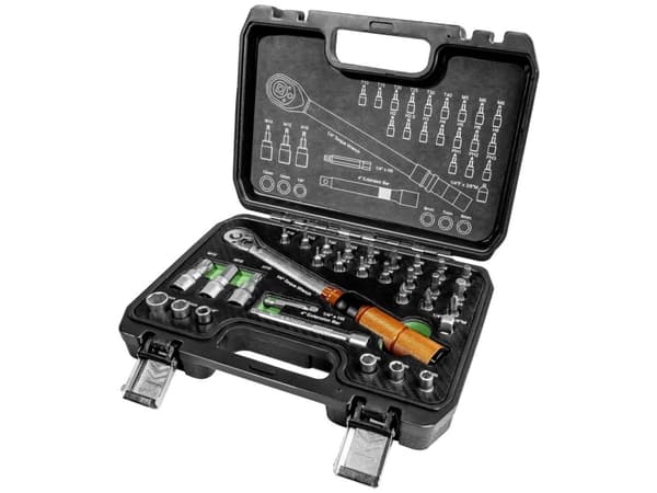 Brüder Mannesmann M18315 Momentnyckelsats 1/4 (6,3 mm) 5 - 25 Nm