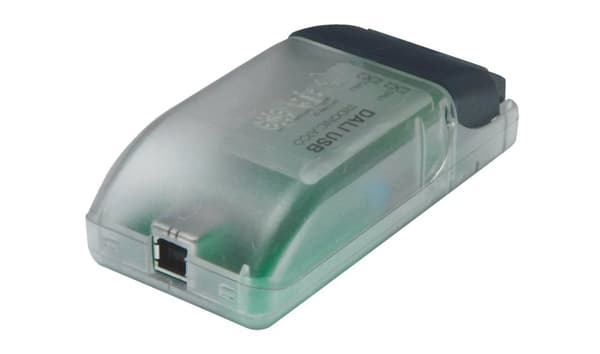 DALI USB/Hent software på tridonic.com