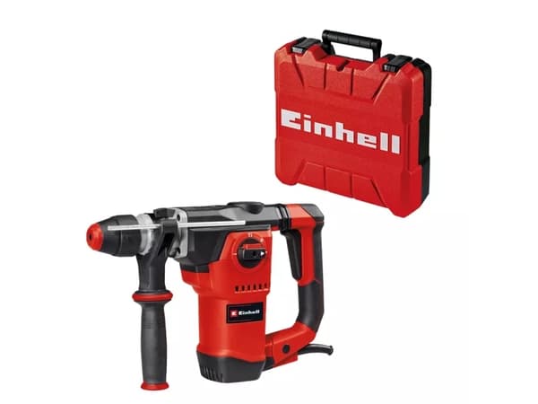 Einhell TE-RH 32-1600 4F, SDS Plus, Svart, Röd, Rostfritt stål, 3,2 cm, 4,5 J, AC, 1600 W