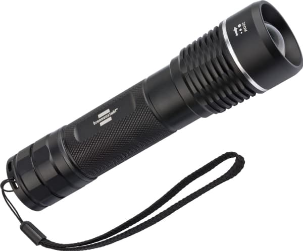 Brennenstuhl 1178600801, Hand flashlight, Black, Metal, IP67, LED, 1200 lm