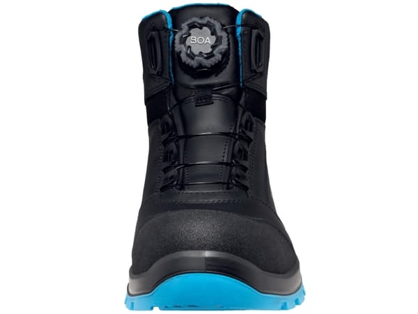 Uvex xenova BOA S1P, Unisex, Vuxen, Säkerhetskängor, Svart, Blå, ESD, S1P, Snabb-skosnören
