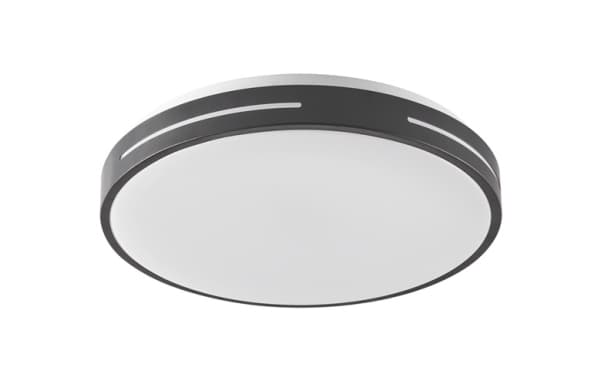 Standart Ceiling Led Light Zula Cct 38Cm Black