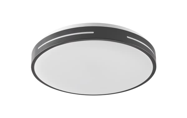 Standart Ceiling Led Light Zula Cct 38Cm Black