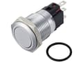 Miniatyrbild 1 av 2: TRU COMPONENTS TC-12647488 Trykknap 250 V/AC 3 A 1 x Off/(On) IP65 Tastende Rustfrit stål 1 stk