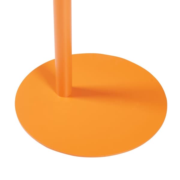 Sidobord Nastätten 50x50x38cm metall orange [en.casa]