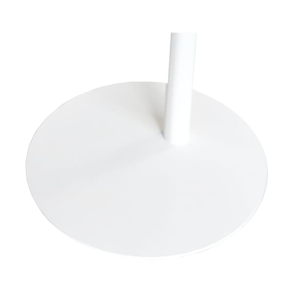 Sidobord Nastätten 50x50x38cm metall vit [en.casa]
