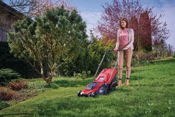 Einhell GC-EM 1800/43, työnnettävä ruohonleikkuri, 43 cm, 2 cm, 6,5 cm, 800 m², pyörivät terät