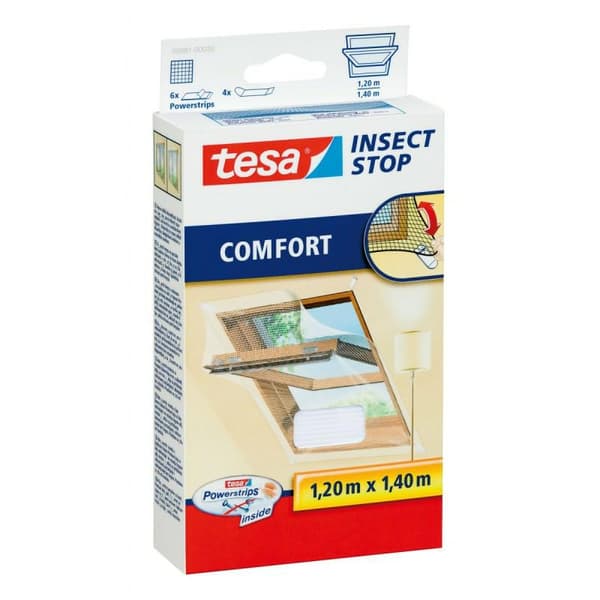 TESA MYGGENET TIL TAGVINDUER 1,2 m x 1,4 m