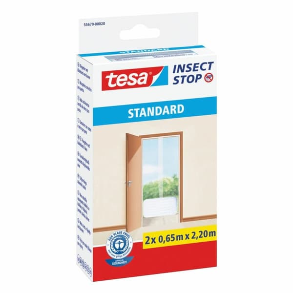 TESA MYGNETETDØR HVID 1,2m x 2,2m STANDARD