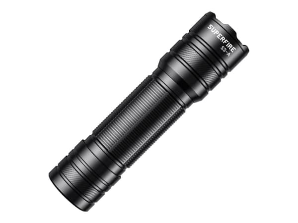 Superfire - Taskulamppu - LED - 5-tila - 3 W - valkoinen valo