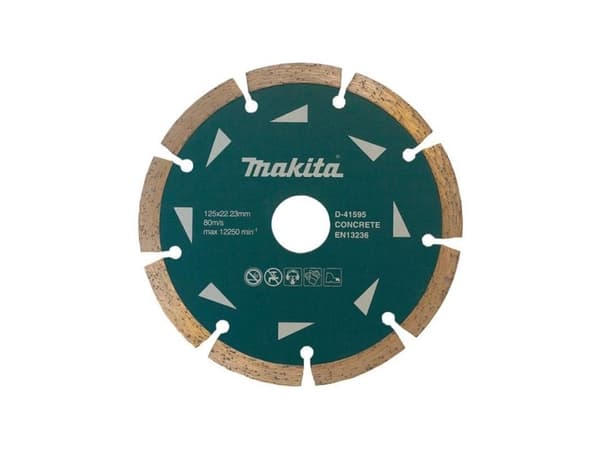 MAKITA DIAMOND BLADE 125x22.23mm SEGMENT (DRY) CONCRETE