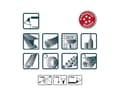 Miniatyrbild 4 av 4: Pica markeringspenna grön - Klassisk Industry färgmarkeringspenna med rund spets 2-4 mm