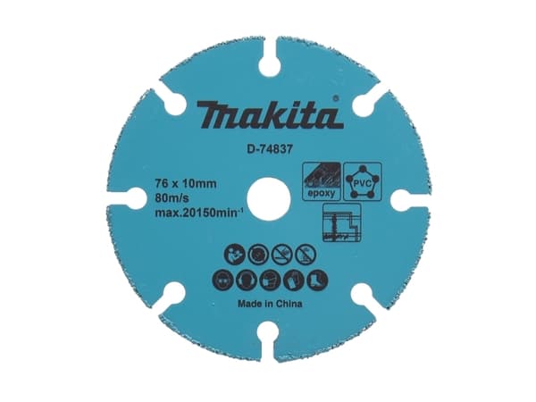 Makita D-74837, 1 cm, 7,6 cm, 1 styck