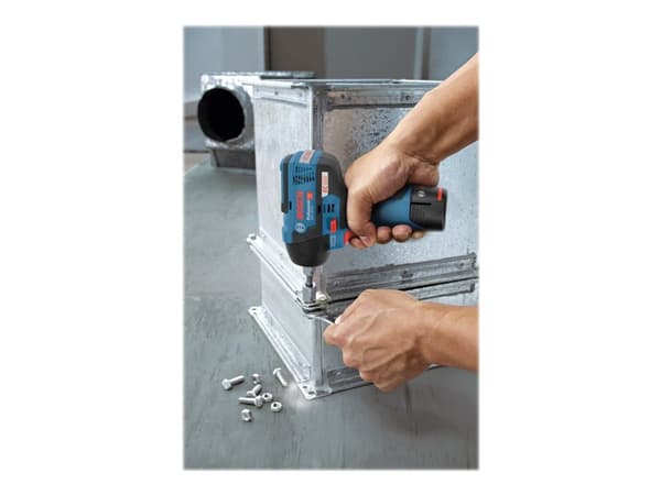 Bosch GDS 12V-115 Professional - Støtskiftenøkkel - trådløs - 2 hastigheter - 3/8" kvadratisk stasjon - 115 N·m - uten batteri - 10.8 - 12 V - SOLO