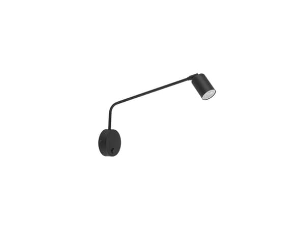 Kinkiet TK Lighting LAMP WALL LOGAN GU10 10W BK
