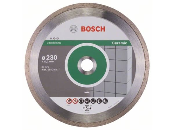Bosch Professional for Ceramic - Diamantskjæreplate - for flis, keramisk, marmor - 230 mm