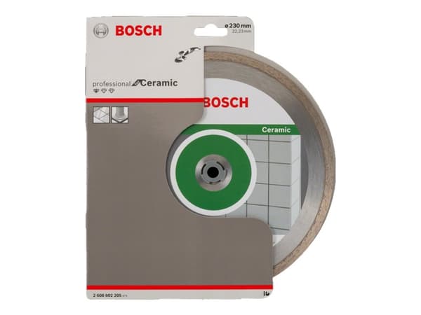 Bosch Professional for Ceramic - Diamantskjæreplate - for flis, keramisk, marmor - 230 mm