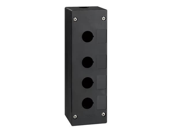 Trykknapbox 4 hul aggresivt m f/ZB5AC