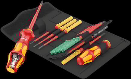 Wera 05006640001, 210 mm, 130 mm, 80 mm, 803 g, 16 stykker, Tsjekkisk Republikk