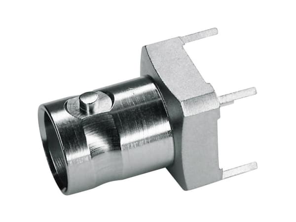 Telegärtner 100023568 100023568 BNC-kontakt Anslutning, infälld montering vertikal 75 Ω 1 st