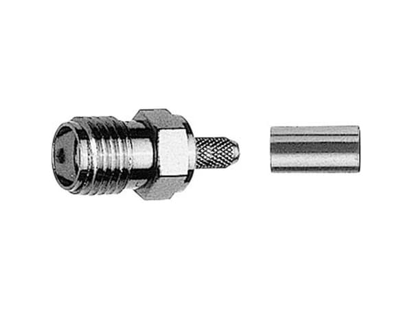 Telegärtner J01151A0059 J01151A0059 SMA-liitin Liitäntä, suora 50 Ω 1 kpl