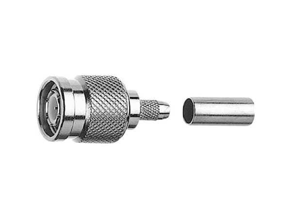 Telegärtner J01010A0046 J01010A0046 TNC-liitin Pistoke, suora 50 Ω 1 kpl