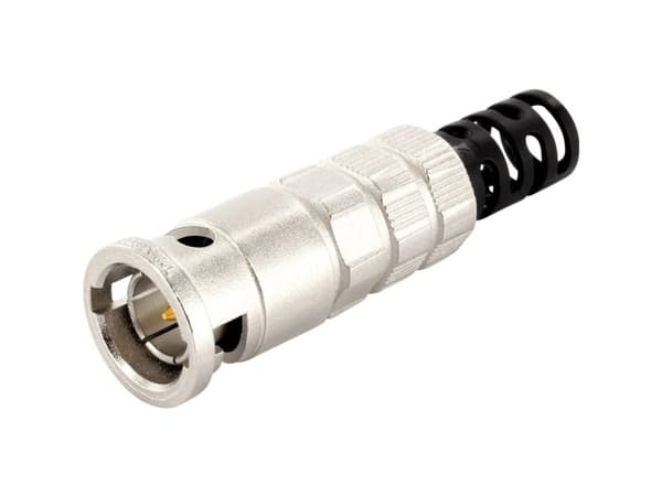 Telegärtner J01002A0082 HDTV-BNC-liitin Liitin, suora 75 Ω 1 kpl