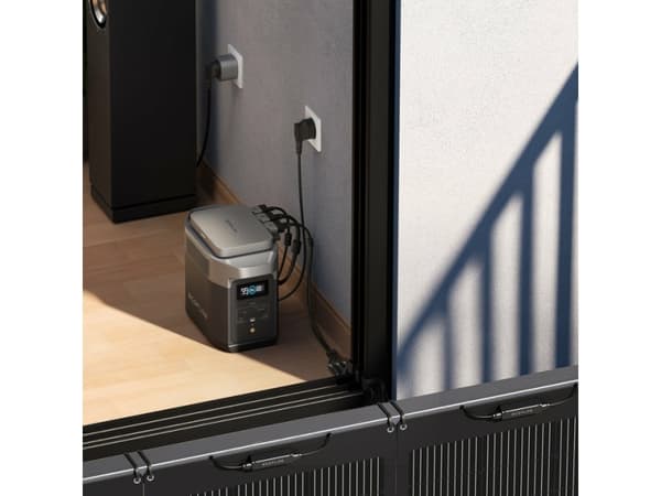 EcoFlow PowerStream 800W - Solkraft inverter - 800 watt - Bluetooth, Wi-Fi - utgangskontakter: 2