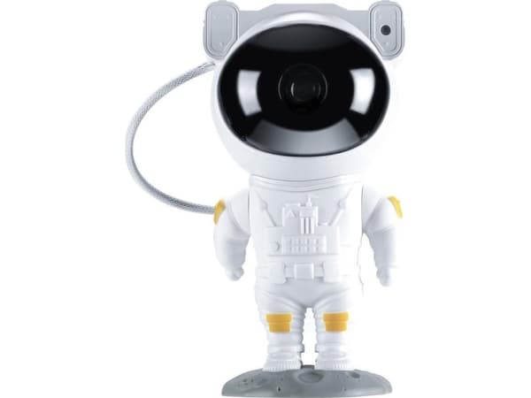 Projector XO LED-projektor CF01 Astronaut, stjärnor och universum Vit