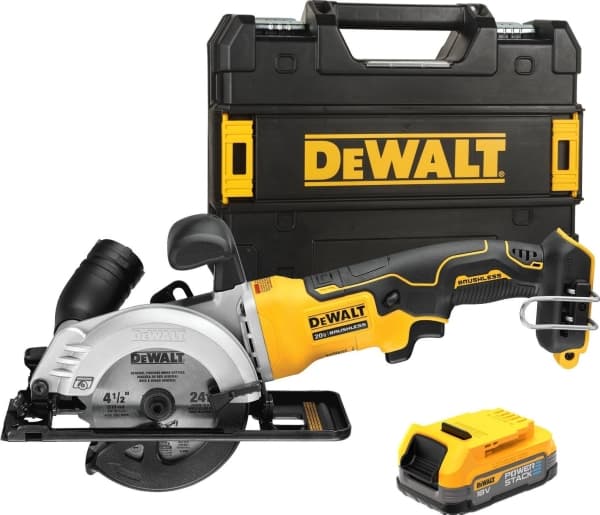 DEWALT Sirkelsag 18V 115mm 1x1,7Ah POWERSTACK DCS571E1T
