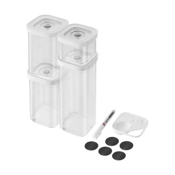 Zwilling - Fresh  Save, CUBE Set - transparent-white - S / 6-pcs