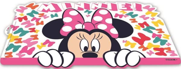 Muotoiltu muovityyny 43x28cm MINNIE BLOOM
