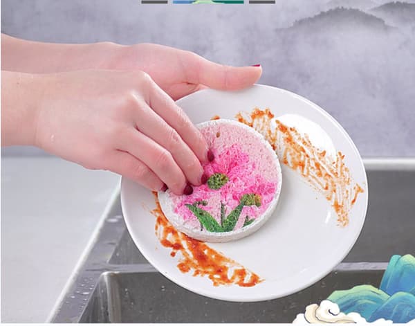 Luonnollinen astianpesusieni - violetti