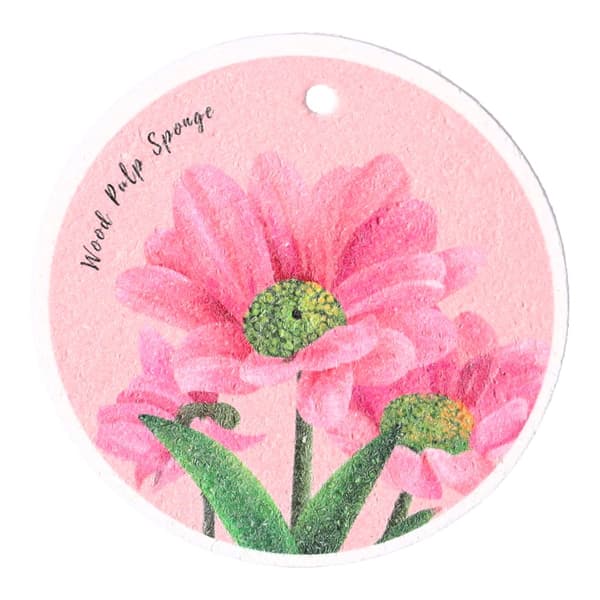 Naturlig disksvamp - rosa