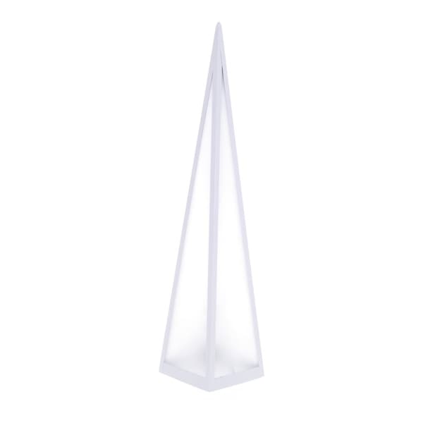 LED-pyramid Roterande stjärnor 12*12*45cm