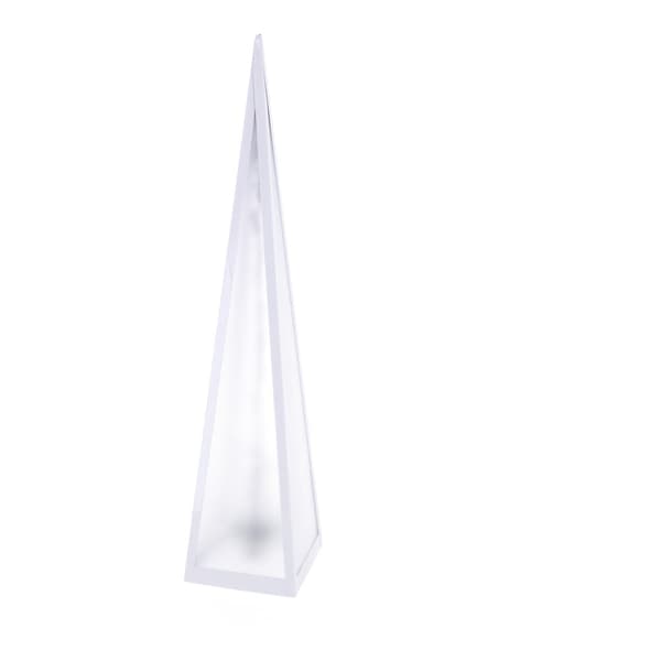 LED-pyramide Roterende stjerner 13*13*60cm