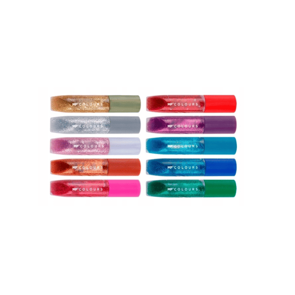 Flydende glitterlim 10 farver / 6 gr. MP